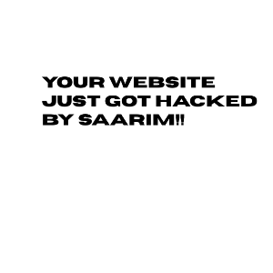 HACKED BY SAARIM